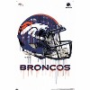 Trends International NFL Denver Broncos - Drip Helmet 20 Unframed Wall Poster Prints - 4 of 4