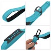 Unique Bargains Dog Car Seatbelt 45.28"-70.08" Shock Absorbing with 2 Padded Handle Metal Carabiner Clip for Medium Large Dogs - 4 of 4