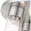 Livex Lighting Carson 3 - Light Flush Mount in  Brushed Nickel - 2 of 4