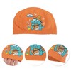 Unique Bargains Kid's Knitted PU Cartoon Crocodile Swim Cap 1 Pc - 3 of 4