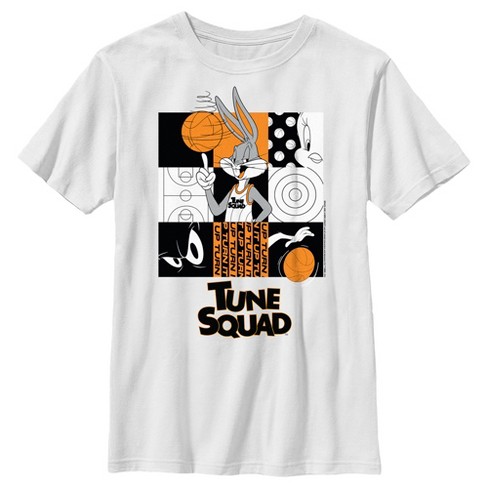 Boy's Space Jam: A New Legacy Bugs Bunny Tune Squad T-Shirt - White - X  Large