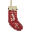 Primitives By Kathy Retro Christmas Felt Stocking Ornaments Set of 3 - 4 of 4