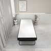DOMETOUR Deluxe Diplomat Folding Bed – Twin Size - with Luxurious Memory Foam Mattress and a Super Strong Sturdy Frame - 2 of 4