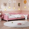 NicBex Twin/Full size Upholstered Daybed,Sofabed with Cloud-Shaped Backrest,No Box Spring Needed - 2 of 4