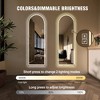 APRILSOUL 65" x 21" Arch Design LED Full Length Mirror,Dimmable,High Definition & Explosion-Proof, Full-Length Standing or Wall-Mounted - 4 of 4