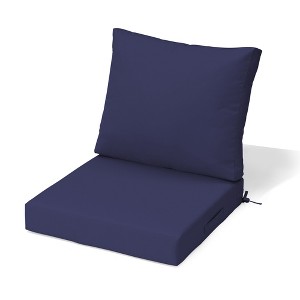 Pellebant Outdoor Deep Seat Cushion Set Patio Furniture Cushions with Removable Cover for Chair Sofa Couch - 1 of 4