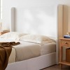 Christopher Knight Home Heino Modern Upholstered Wingback Floor Bed - 4 of 4