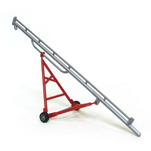 Standi Toys 1/64 Scale Red & Silver Plastic Grain Auger (52 Feet to Scale) ST113 - 1 of 2