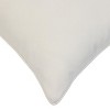 Outdoor Decor by Commonwealth Solid Outdoor Pillow Cover 18" x 18" White (Cover Only) - 4 of 4