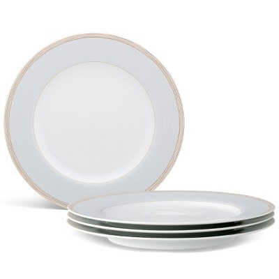 Noritake Linen Road Set of 4 Dinner Plates
