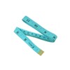 Unique Bargains Soft Plastic Flexible Tailor Seamstress Ruler Tape Measure Green 0.5"x60" 1 Pc - 4 of 4