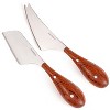 BergHOFF Bamboo 3Pc Two-Tone Board with Handle Set/Aaron Probyn Cheese Knives - 2 of 4