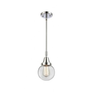 Beacon - 1 Light Stem Hung Mini Pendant In Industrial Style-10.63 Inches Tall and 6 Inches Wide - 1 of 1