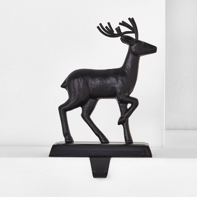 Metal Buck Stocking Holder Black - Wondershop™