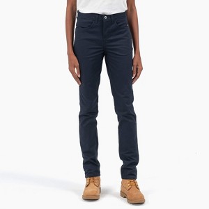 Dickies Women's High Rise Skinny Twill Pants - 1 of 3