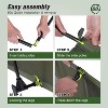 WARMOUNTS 28In Wide Folding Camping Cot Portable Sleeping Cot - 2 of 4