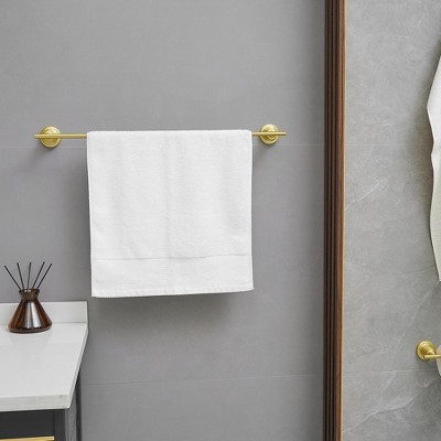 Brushed Gold Stainless Steel 4-Piece Bathroom Hardware Set