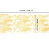 Unique Bargains Table Runner 108.27"L x 11.02"W Gold Tone 1 Pc - 4 of 4