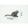 Collectible Wildlife Gifts | Common Marmoset, White-Tufted Marmoset, Hand Painted, Rubber Primate, Realistic Figure, Gift,    2"    SF64 B16 - 3 of 4