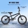VEVOR BMX Bike, 18-Inch Wheel Freestyle Bike, BMX Race Bike with 360° Rotor, Beginner-Level BMX to Advanced Riders, BMX Bicycles - 3 of 4