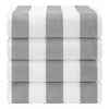 American Soft Linen Turkish Beach Towel, 100% Cotton Cabana Striped Beach Towel, 30 in by 60 in Soft Absorbent Beach Pool Towel - 2 of 4