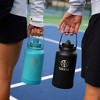 Takeya 14oz Actives Insulated Stainless Steel Bottle with Straw Lid - Black  Slate 1 ct