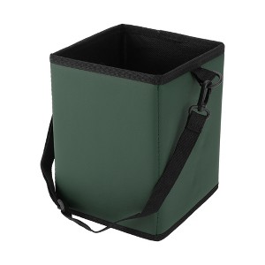 Unique Bargains Car Trash Can Hanging and Foldable Front Rear Seat Back Trash Bin 1 Pc - 1 of 4