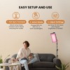 HOM Red Light Therapy Lamp with Stand for Face & Body - Portable Near-Infrared Sauna for Muscle Recovery, Healthy Skin & Pain Relief - 4 of 4