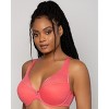 Curvy Couture Sheer Mesh Push Up - 2 of 4