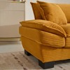 KTMBDW Loveseat Sofa, 84" Love Seat, Comfy Corduroy Loveseat for Small Spaces, Tool-Free Setup Sofa Couch for Bedroom for Living Room - 4 of 4