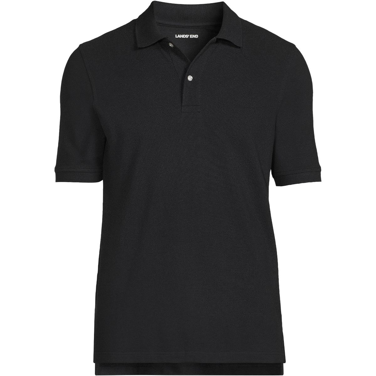 Lands' End School Uniform Young Men's Short Sleeve Mesh Polo Shirt - thumbnail 4