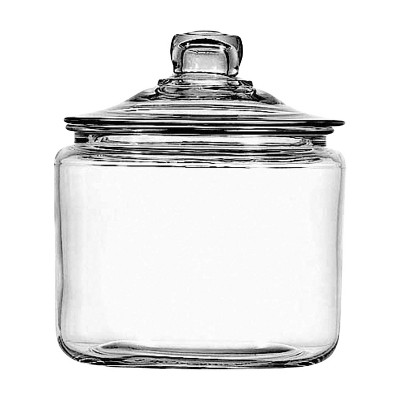LunaLulinlk 3-quart glass jar with lid