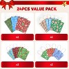 Joyfy 24 Pcs Christmas Present Bags, Christmas Goody Bags with Handle for Xmas Holiday Gifts Wrapping Party Favors - 3 of 4