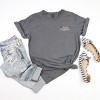Simply Sage Market Embroidered Paris France Stars Garment Dyed Tee - 2 of 4