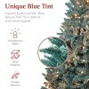 Best Choice Products Pre-Lit Blue Spruce Christmas Tree w/ Foldable Base, Incandescent Lights - 3 of 4