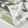 6 - Piece Cotton Towel Set - Gray, Absorbent Soft Towels (27"x54") Hand Towels (16"x28") Washcloths (13"x13") - 2 of 4