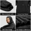 Tirrinia Fleece Blanket Hoodie Sweatshirt for Womens, Oversized Wearable Blanket Pullover with Hooded, One Size, Gift for Her - 3 of 4