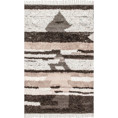 Nuloom Tatanka Shag Wool Area Rug