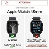 Dexnor for Apple Watch Series 9/8/7 [45mm] Band with Case, Series SE2/SE/6/5/4 [44mm] Band, [Built-in 2 Sets Tempered Glass Screen Protector] - 2 of 3