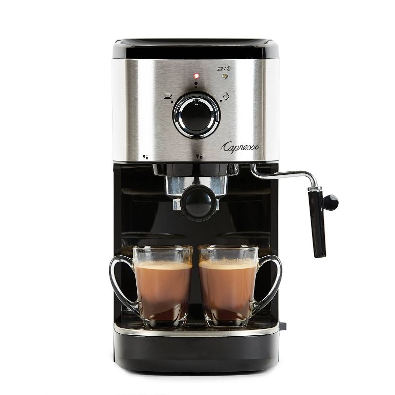 Capresso Compact Espresso/Cappuccino Machine EC Select &#8211; Black/Stainless 120.05, 1 of 9
