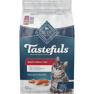Blue Buffalo Indoor Health Salmon & Brown Rice Recipe Adult Premium Dry Cat Food
