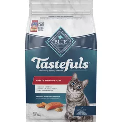 Blue Buffalo Indoor Health Salmon & Brown Rice Recipe Adult Premium Dry Cat Food - 5lbs