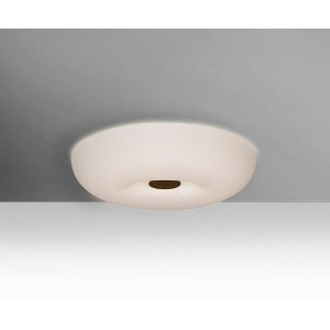 Besa Lighting Nimbus 10 1 - Light Flush Mount in  Bronze - 1 of 1