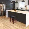 WestinTrends 24" Upholstered Saddle Seat Counter Stool - 2 of 4
