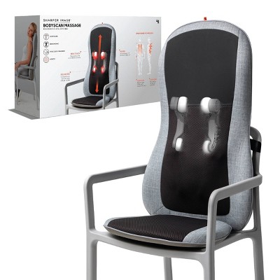 Sharper image shiatsu 2025 massage seat cushion