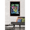 Trends International Jason Naylor - All You Need Is Love Framed Wall Poster Prints - 2 of 4