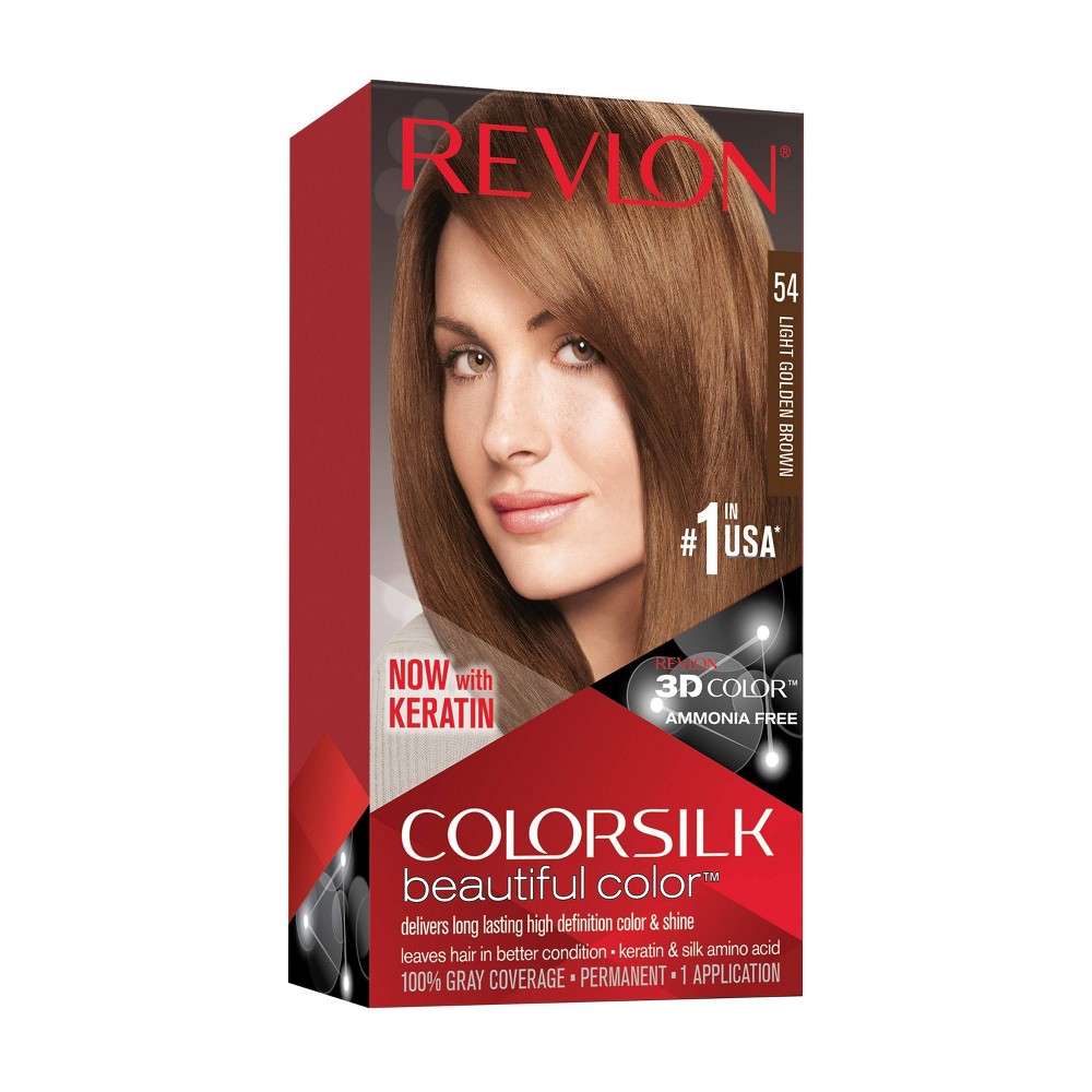 UPC 309978695547 product image for Revlon ColorSilk Beautiful Permanent Hair Color - 4.4 fl oz - Light Golden Brown | upcitemdb.com