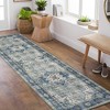 COZONY Vintage Floral Oriental Washable Rug with Non-Slip Backing, Soft Low-Pile Carpet for Living Room Bedroom and Dining Room - 4 of 4