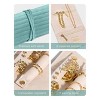 Benevolence LA Jewelry Roll Velvet Travel Organizer - 3 of 4