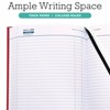2026 Professional Hardcover Daily Diary Journal and Planner, 6.25"x8.25" (Red) - 3 of 4